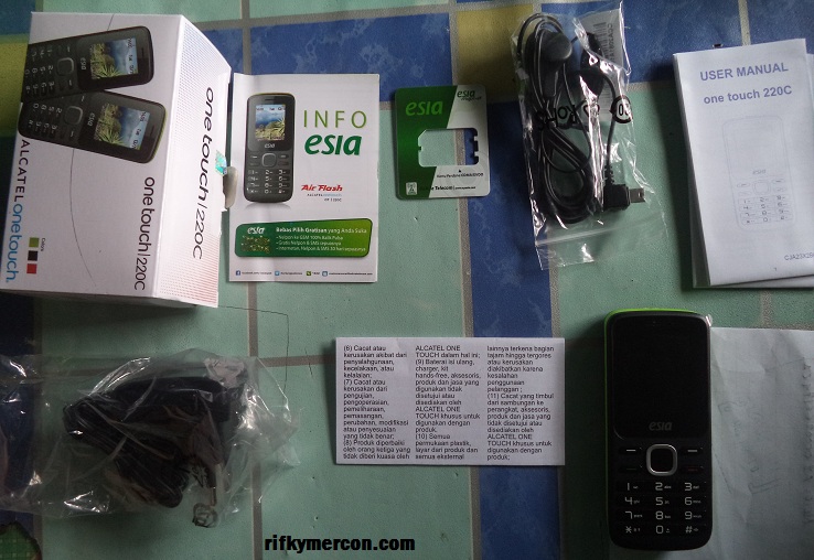 Esia Airflash: Alcatel Onetouch 220c dss