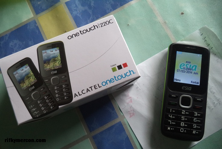 Esia Airflash: Alcatel Onetouch 220c m
