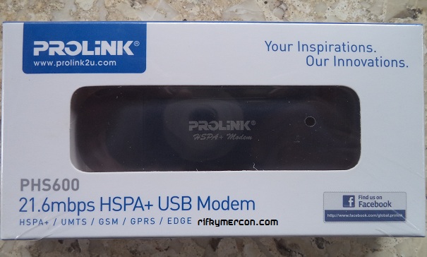 Review Modem : Prolink PHS600 21.6 mbps b